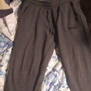 Puma Men's Charcoal Joggers